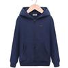 Felpa Streetwear Giapponese per Uomo Donna Coppia Pile Pesante Pullover Cuore Nero Ricamato Manica Lunga Top Oversize