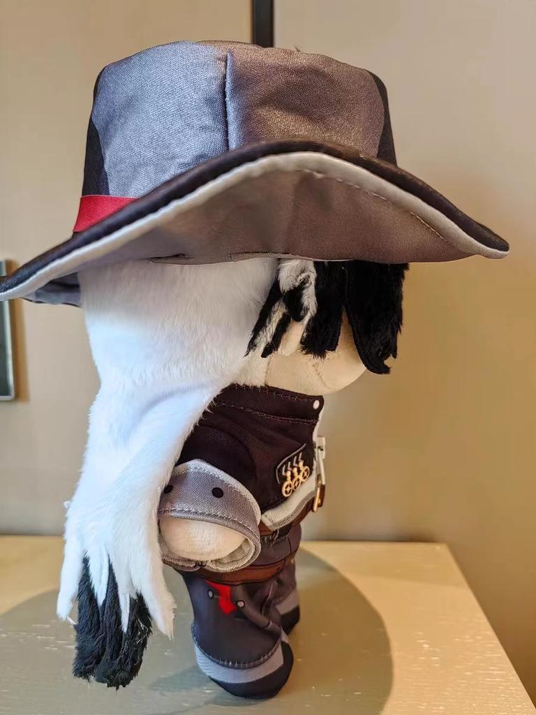 Stuffed Honkai: Star Rail Boothill 20cm Cotton Dolls Dress-up Puppet Gifts Cute Starfish Body Plush Pendant Cosplay Toys for Fan