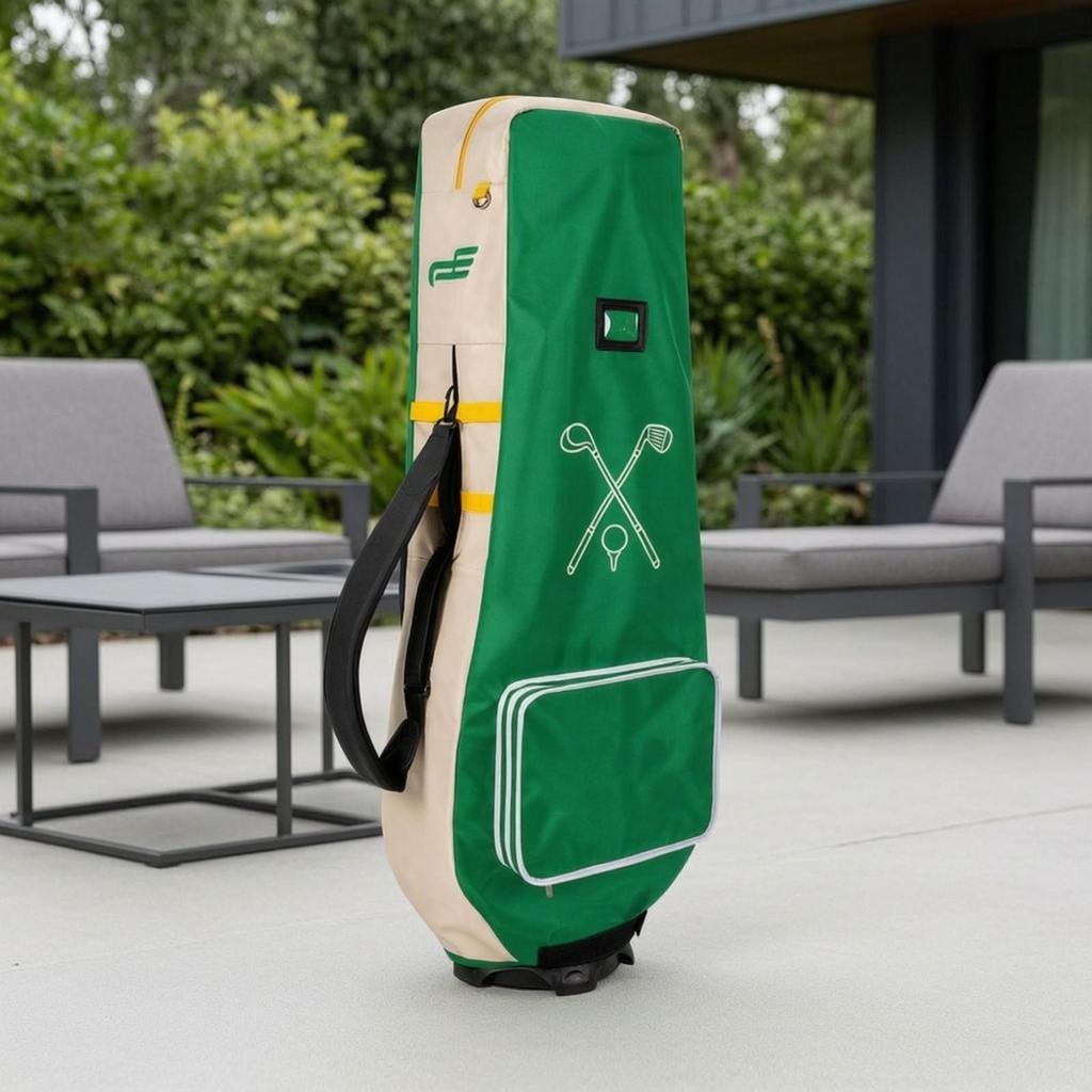 Golf Bag Rain Cover Lightweight for Road Trips, Outdoor Storage