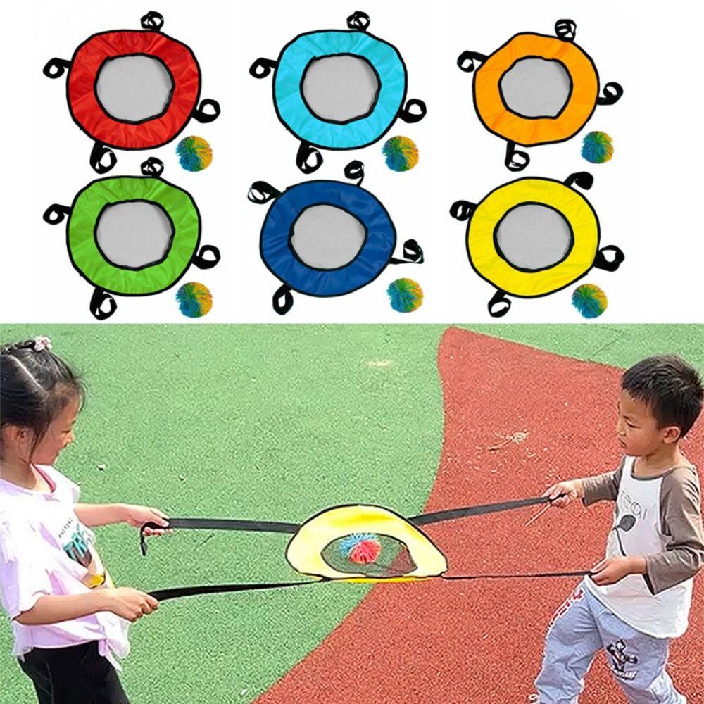 Interactive Throw and Catch Toy Creative Sensory Play Toys Double Tossing Catch Toy  Outdoor Games