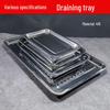 304 Stainless Steel Square Frying & Storage Basket