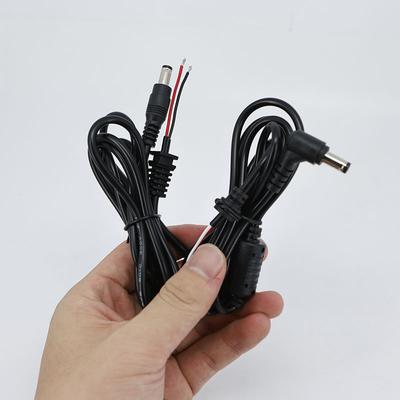 20awg 5A DC 5.5x2.1mm 5.5x2.5mm Male Power Charger Right Angle Plug Supply Extend Cable Connector for PC Laptop Adapter Repair