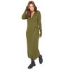 Be You Womens/Ladies Midi V Neck Slim Wrap Dress