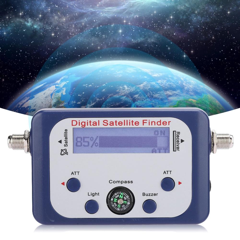 950 2150MHz Portable Digital Satellite Signal Finder Meter with LCD Display Screen