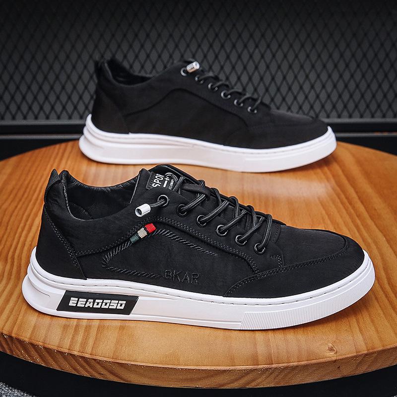 Casual Shoes for Men Ice Silk Canvas Shoes  2024 Summer BreathableThin Comfortable Sneakers Men shoes Anti odor board shoes