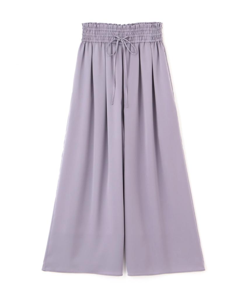 Jill by Jill Stuart Shirred Waist Satin Pants