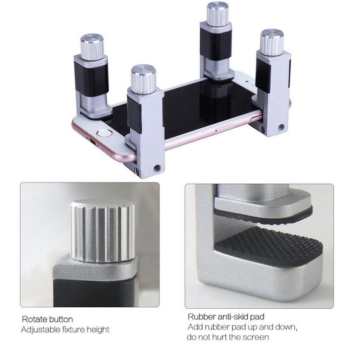 BEST BST-311 4Pcs/Lot Adjustable Clip Fixture LCD Screen Fastening Clamps Repair Tool for iPhone iPad Samsung Etc.