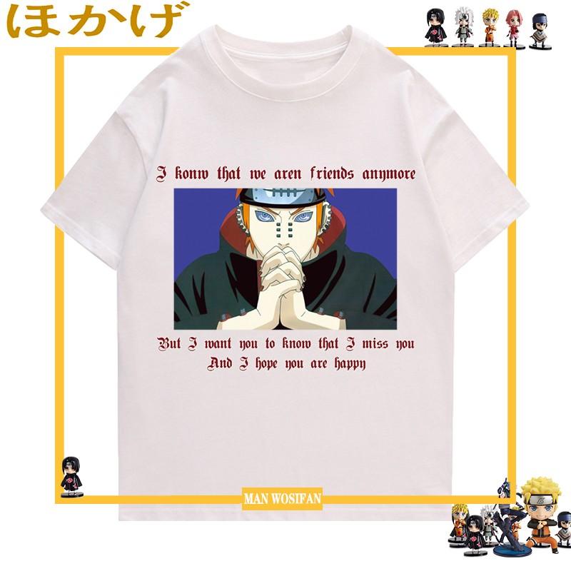 Anime Naruto Cartoon Childrens Tshirt 100 Cotton Cartoon Printed Parentchild Outfit Summer Casual Fashion Short Sleeve S
