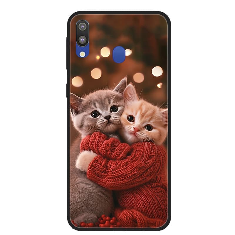 For Samsung Galaxy M20 M30 M30S Case Soft TPU Silicone Case For Samsung A40S M21 M30s M 30S M20 M30 Fashion Patterns Matte Case