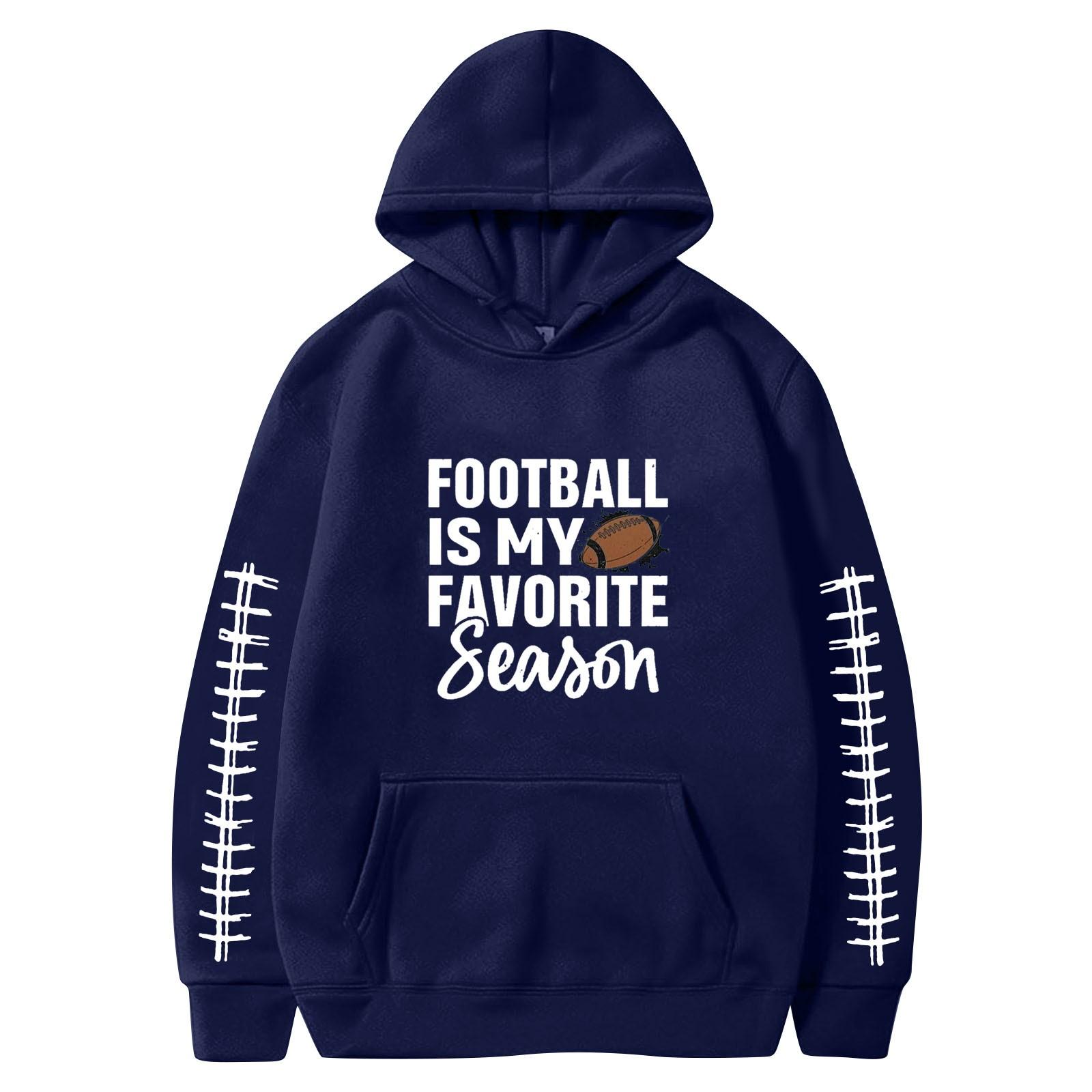 

Женская однотонная толстовка с капюшоном и длинным рукавом с принтом XL тёмно-синий