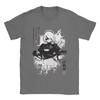 Women's T-shirt NieR:Automata 2B Casual Women's T-shirt Short Sleeve Crew Neck T-shirt Women's Fashion Top T-shirt
