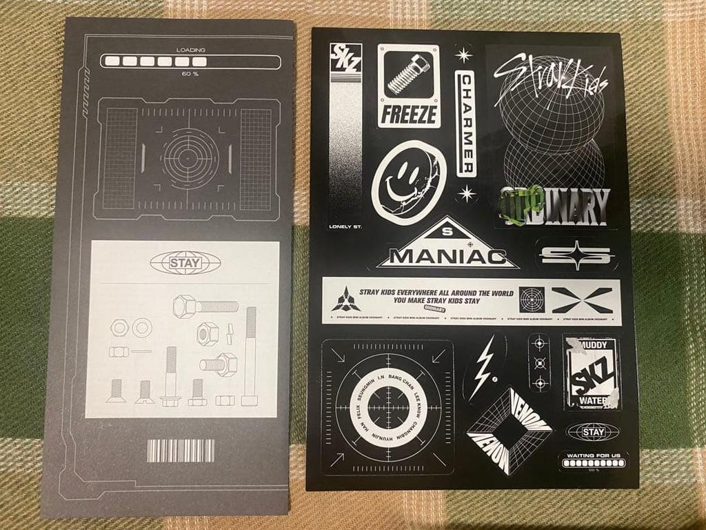 [USED] Stray KidsODDINARY SCANNING Ver. (with Bonus)