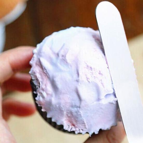 Icing Cream Spreader Scraper Cake Fondant Smoother Spatulas DIY Decorating Tool