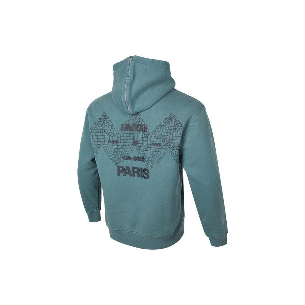 Jordan Minimalist Letter Print Pullover Hoodie Men Tops Teal DQ7545-384
