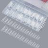 240Pcs Sandwich Nail Forms 15 Size Oval Extension Dual Form No Paper Forms Needed For Easy Nail Extensions