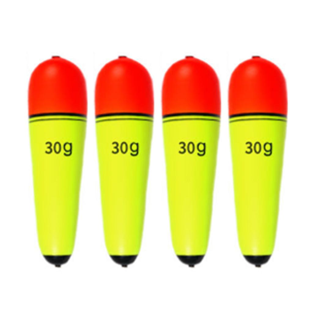 4Pcs Foam Fishing Float Floating Buoyancy Fishing Bobber Slip Float Bobber for Fishing Freshwater Saltwater Enduring