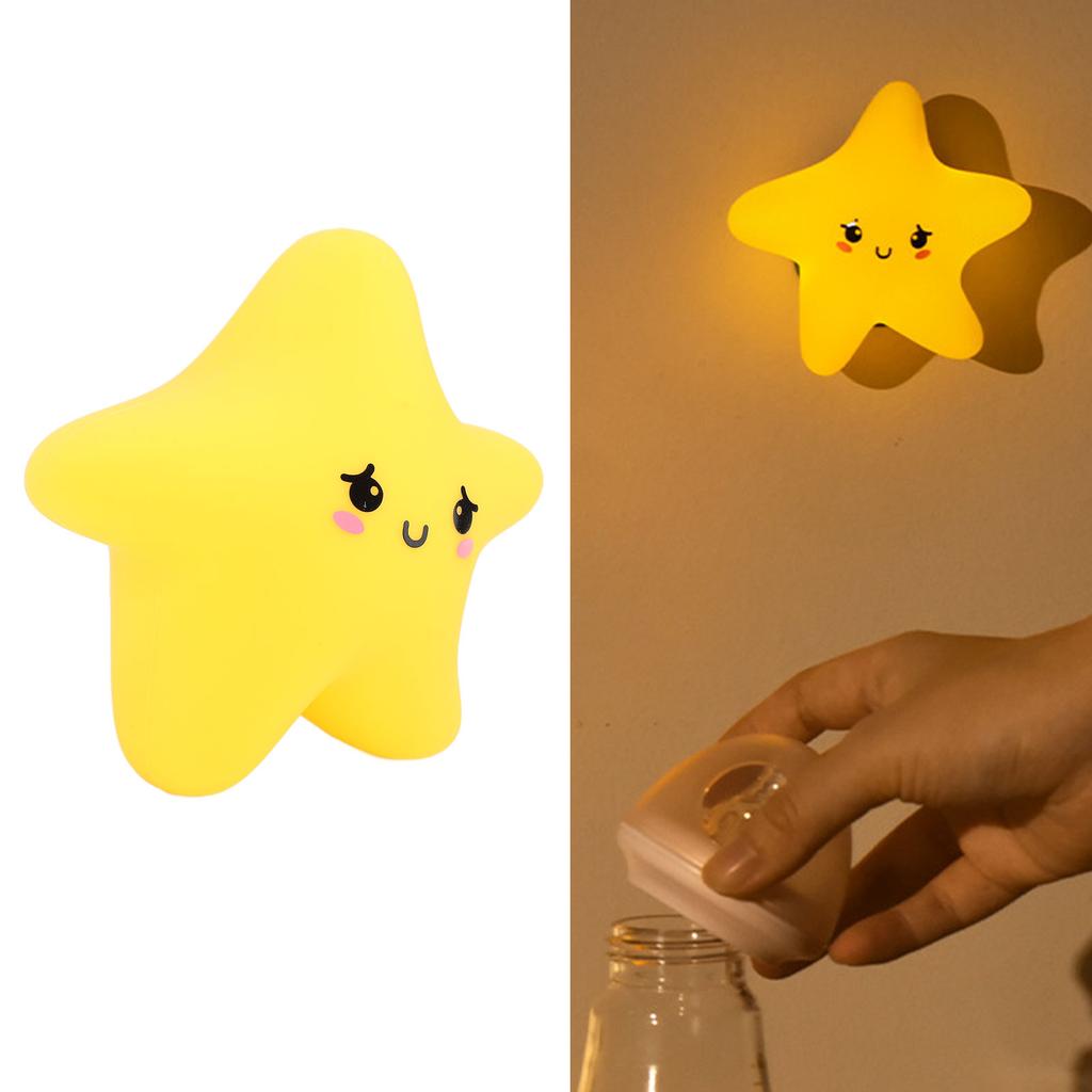 Silicone Night Light USB Charging Cute Soft Lighting Eye Caring Decorative Magnetic Wall Night Lamp for Bedroom