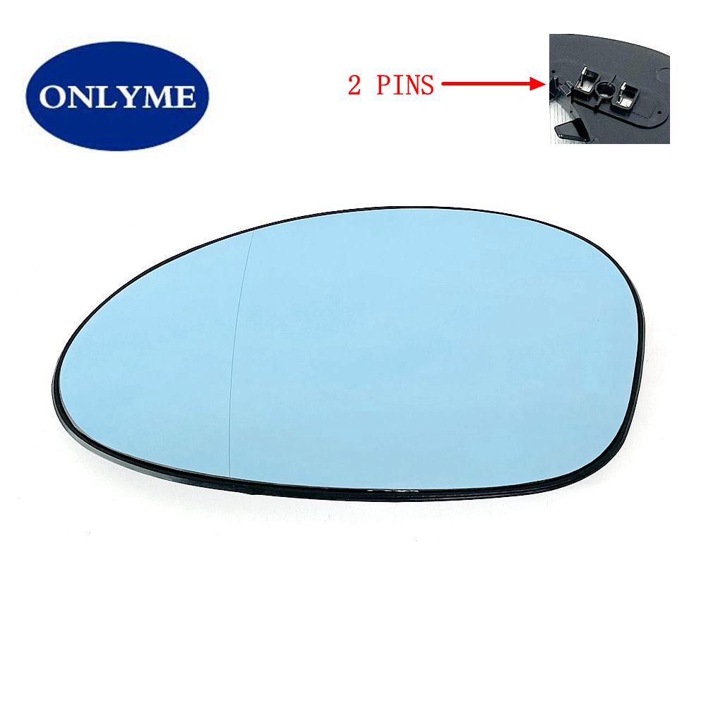 Bilspegelglas Blått Vidvinkel Uppvärmt 4 P / 2 P För Bmw Serie 1 , 3 E90 E91 E92 E93 E87 E88 E46 2004 05 06 07 08 09