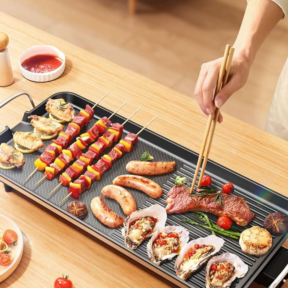 Non Stick Grill Pan Multi Purpose Party Buffet Cookware Portable Outdoor Grill Plate Roast Meat