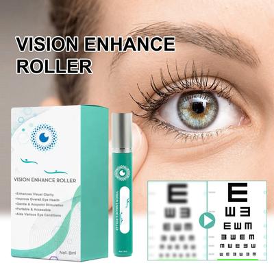 Enhance Roller For Women And Men Eye Massage Roller Relieves Tired And Dry Eyes Eye Roller For Puffy Eyes Improves And Eye Comfort 8ml
