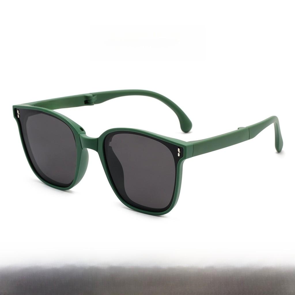 

Childrens Foldable Fashion Sunglasses With Polarized Uv400 For Outdoor Activities Green