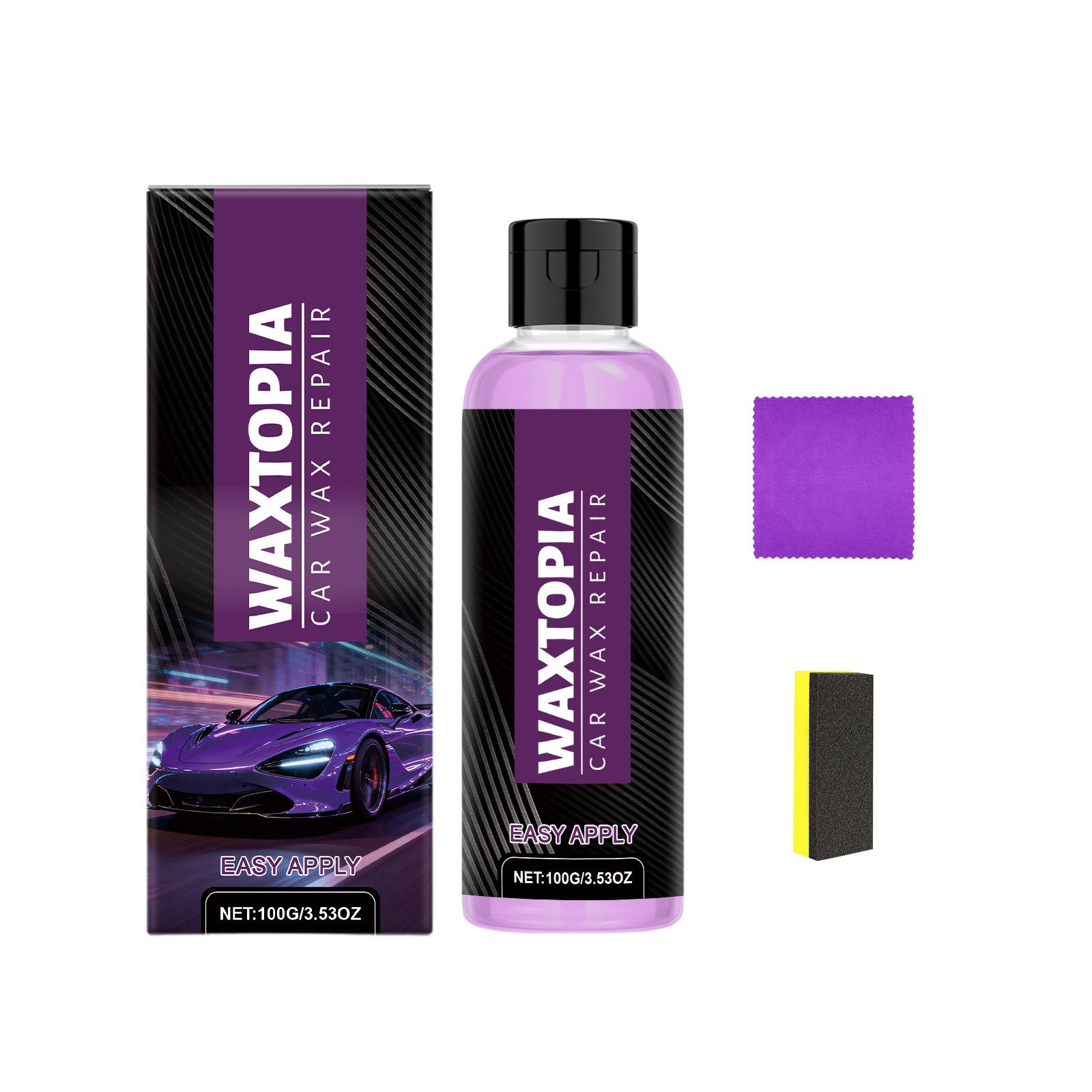 

Car Scratch Remover , Car Wax , Suitable For All Vehicle Paint Surface. Comes With Sponge And Towel One Size белый