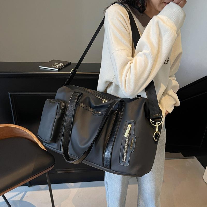 Travel Bag Premium Sense Tote Bag Women's Hand Shoulder Fitness Bag Business Trip Sports Yoga Bag