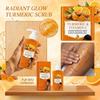 Kurkuma Vitamin C Peeling Körperwäsche 120ml mit natürlichen Extrakten für sanfte Hautreinigung und Erneuerung Geeignet für den täglichen Gebrauch
