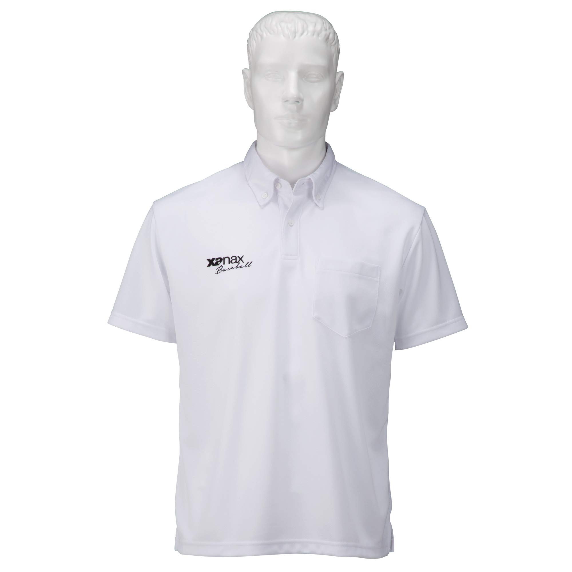 

XANAX Baseball Wear Polo Shirt Pro Model BW20PS White XO