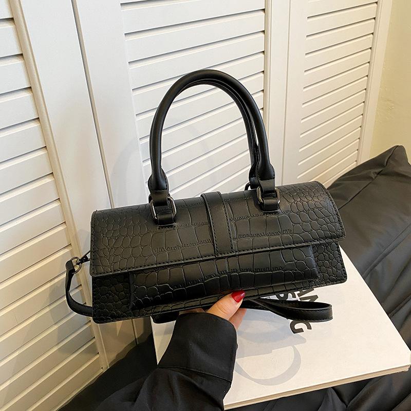 

Модная женская сумка через плечо, новые кошельки и сумки, высококачественная сумка через плечо с узором из искусственной кожи и камня для женщин, клатч через подмышку