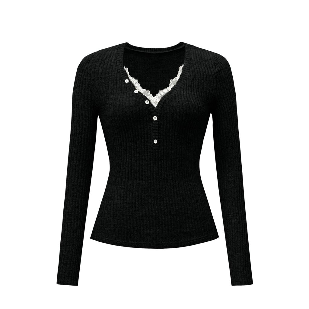 Women's Fashionable Long Sleeve Elegant Commuting And Casual Top