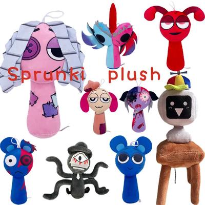 50styles Sprunki Plush Toys Game Plush Sprunki  Plush Doll Sprunki Game Cartoon Kid Birthday Gifts Stuffed Dolls Christmas Gift