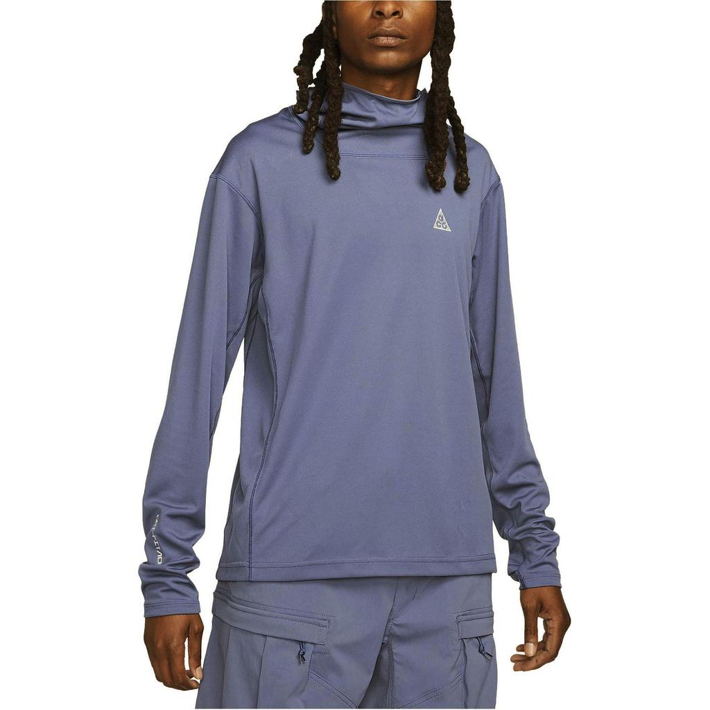 Nike ACG Dri-FIT ADV Lava Tree Logo Embroidered Hoodie Men Hoodie Blue DX6967-491