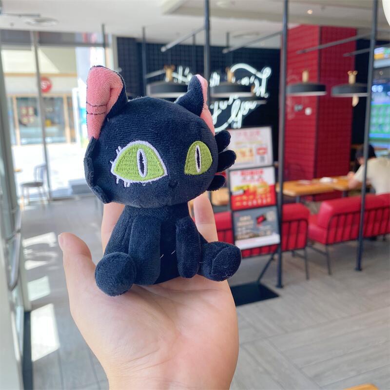 

Вау Милый плюшевый брелок-подвеска в виде кошки Линъя для трансграничной торговли with Bead Chain