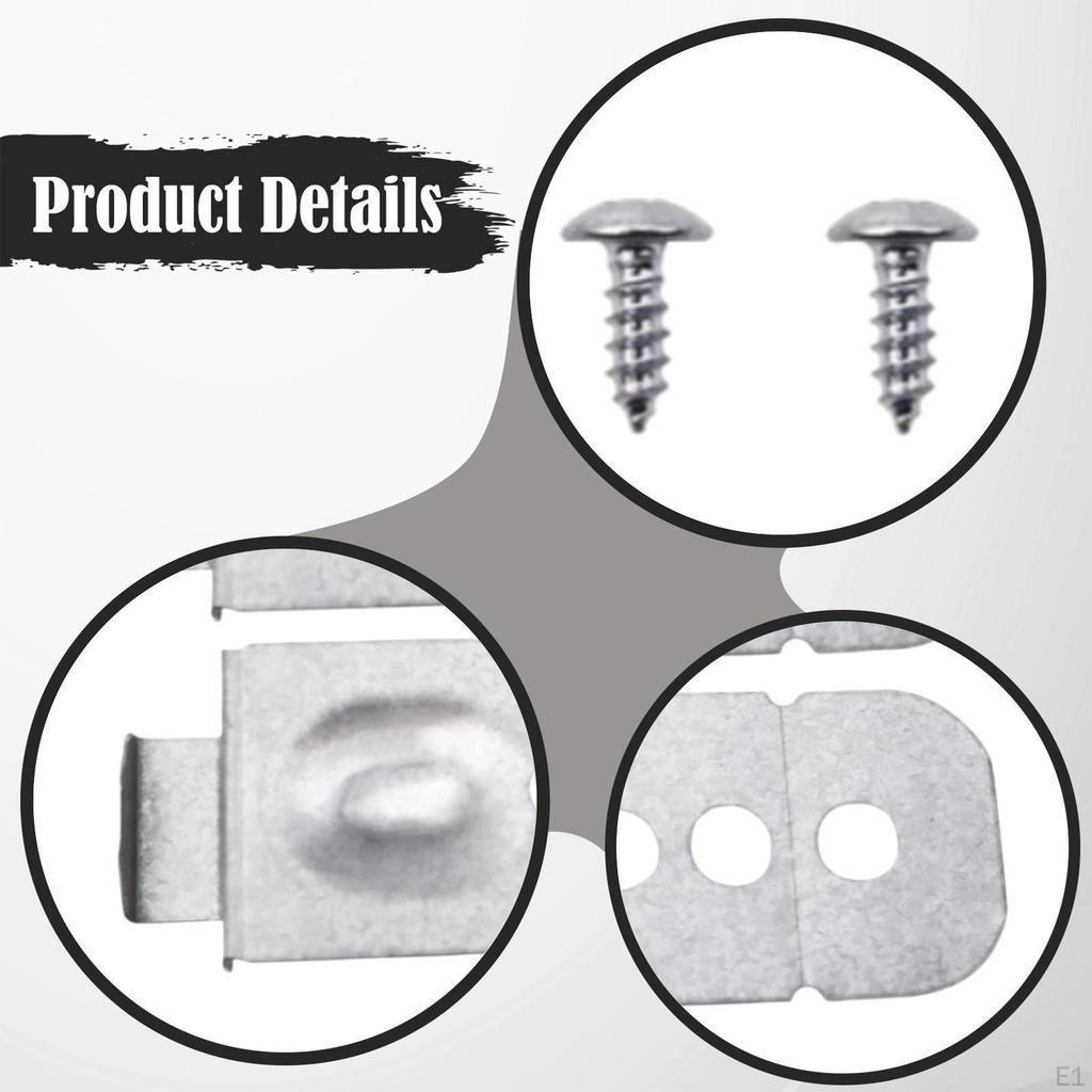 DD98-01051C Kit Suporturi de Montare pentru Mașina de Spălat Vase cu Șuruburi Oțel Inoxidabil Ușor de Instalat Acasă
