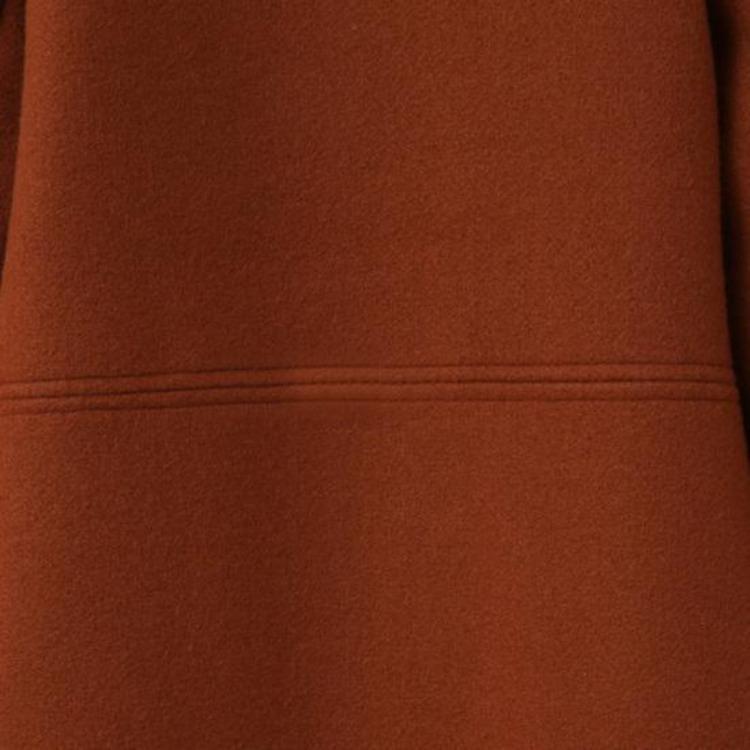 Damen Plus Size Wolljacke Zweireihig Umlegekragen Mantel Einfarbig Locker Thermisch Langärmelig Frühling Herbst Winter Pendeln Verabredung