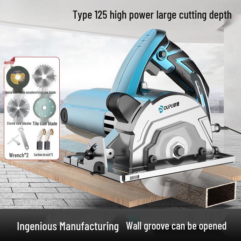 Hochleistungs-Multifunktions-Handtrennschleifer für Fliesen, Stein und Holz