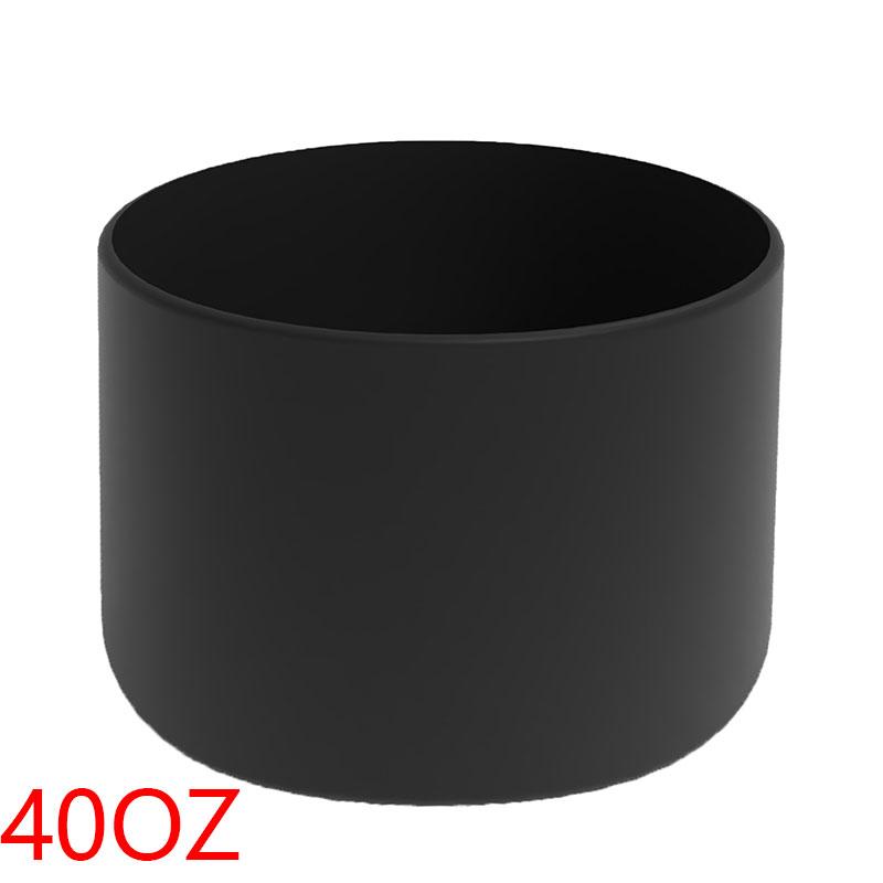 Silicone Water Bottle Boot For Owala 24oz 32oz 40oz Anti-Slip Protective Sleeve Bottom Bumper Protector Twist And Flip Cup Holders 5