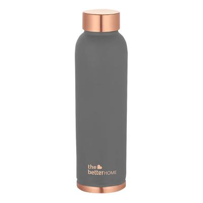 Copper Bottle Gray (950 Ml), Copper Water Bottle Gray, The Better Home