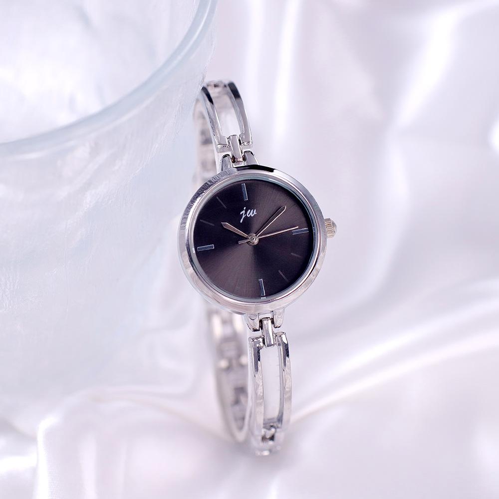 UTHAI CQ362 Einfache runde Damenuhr, hochwertiges Legierungs-Modearmband, Quarzuhr, leichte Luxusuhr, Geschenkuhren für Frauen