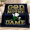 Fighting Irish blanket Flannel Blanket Soft Cozy Plush Throw for Sofa Bed Lightweight Home Decoration Outdoor camping