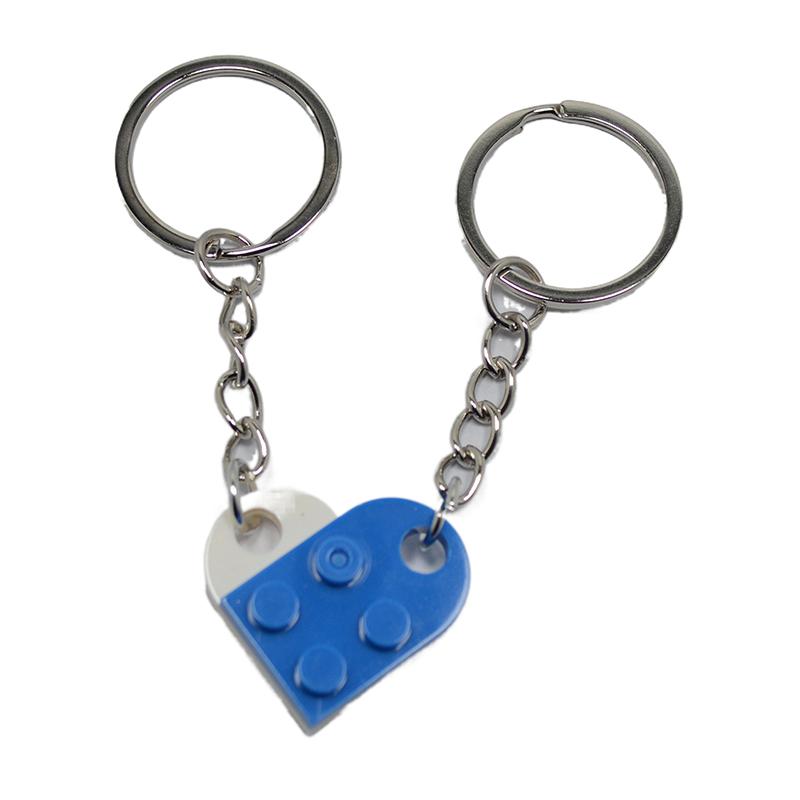 Милые брелки для ключей в форме сердца любви для пар — фото 10