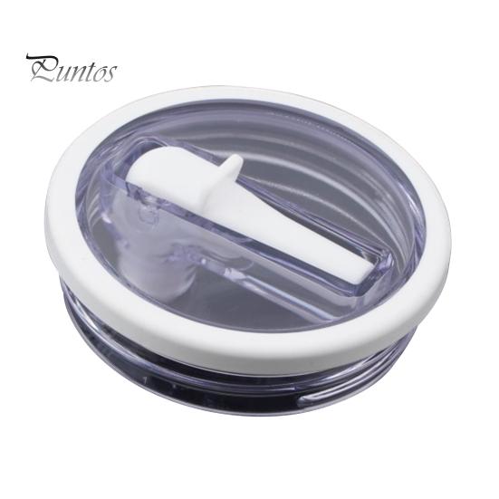 40oz Tumbler Flip Straw Lid Replacement Leak-Proof Splash Resistant Cover for Cup BPA-Free Reusable Glass Lid with Folding Straw