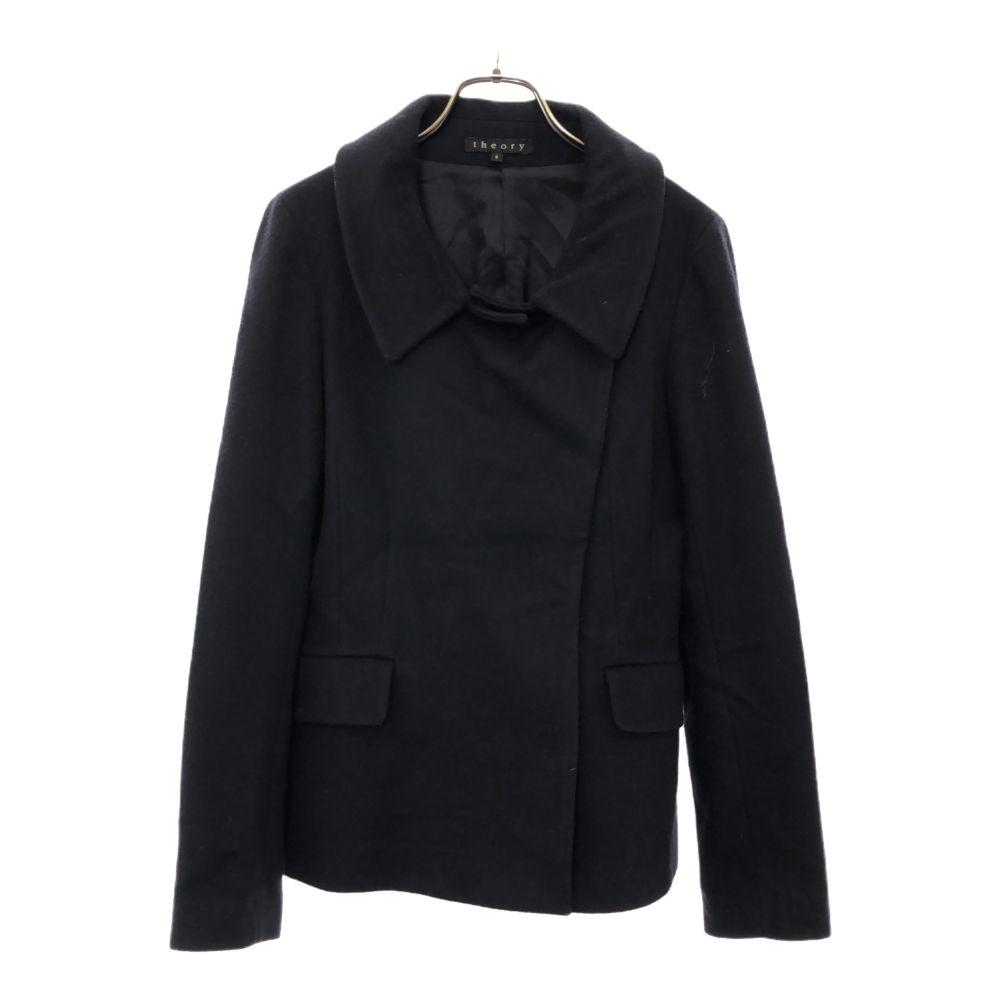 

theory Long sleeve Wool coat S Navy Women Used