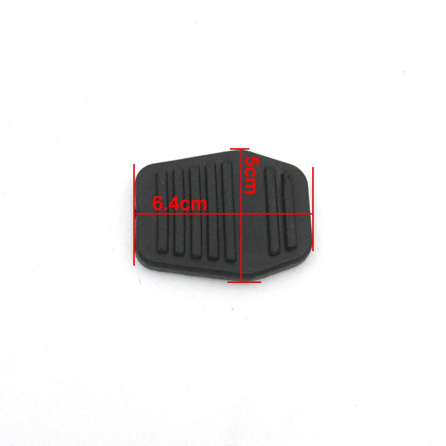 For BYD F3 G3 L3 Leather Clutch Pedal Brake Pedal Pad Pedal Rubber 1PCS