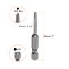 1/5/10pcs Phillips Screwdriver Bit 1/4" Hex Shank 50mm Long Magnetic S2 Steel Screw Driver Bit Cross Head Electric Drill Bits
