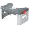 Foldable Toilet Stool With Circular Arc Easy To Store Fits Most Toilets Double Anti Slip Stability