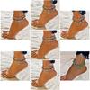 Women Delicate Conch Bead Yoga Foot Chain Stylish Simple Decoration Beach Foot Chain