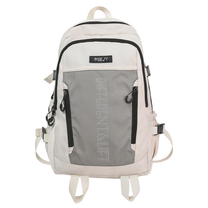 New backpack men's large-capacity leisure junior high school students students class schoolbag versatile lightweight mountaineering backpack