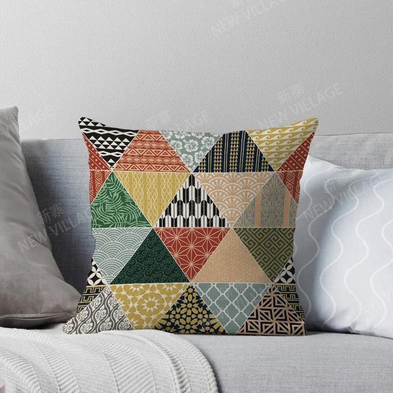 Fall Home Decor Autumn Living Room Throw Pillow Cover Sofa Boho Cushion Cover Morocco